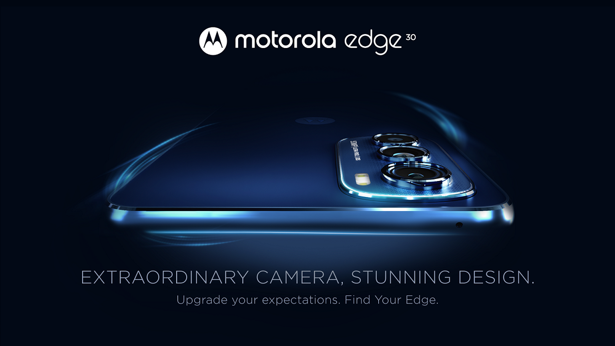 โมโตโลร่า เปิดตัวสมาร์ทโฟน 5G สุดบางเบา ตอบโจทย์การใช้งานที่คล่องตัวกับ Motorola edge 30